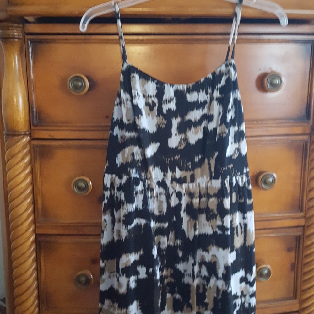 Hi low midi dress. Spaghetti Straps that are adjus